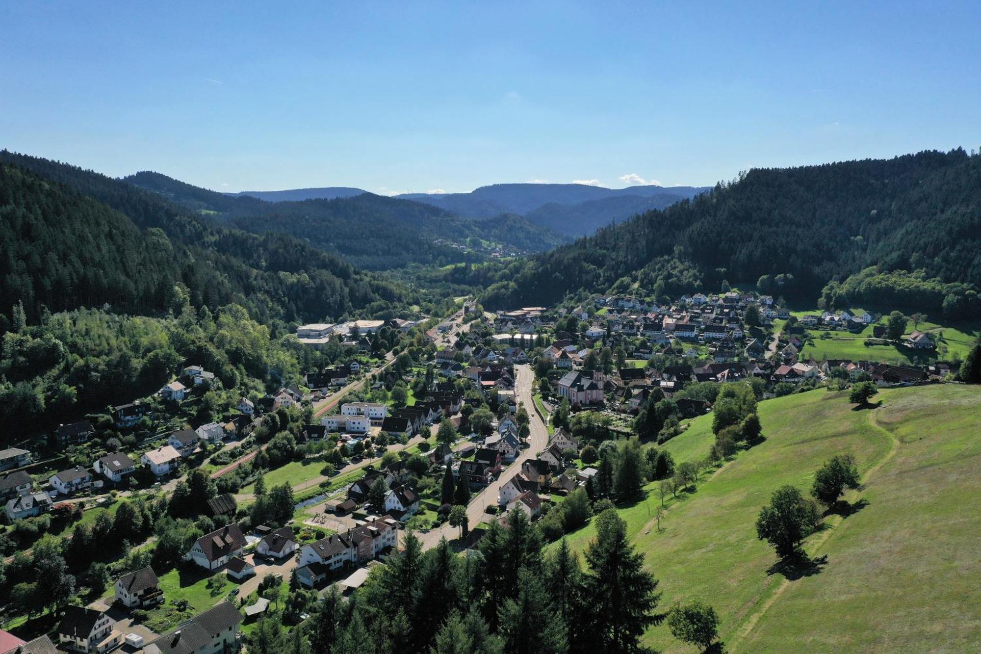 Schenkenzell Schwarzwald Blockhaus - Sauna - Kamin - Mit Bettwaesche Und Handtuecher מראה חיצוני תמונה